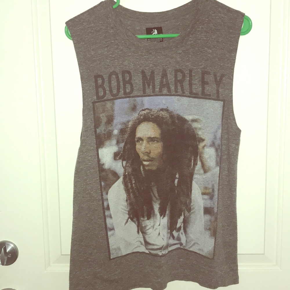 Bob Marley tank top tee